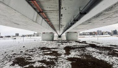 Under the bridge downtown (Sapporo)