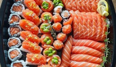 This All-Salmon Sushi Platter ❤