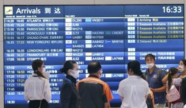 Jan. foreign entries to Japan near 1.5 mil. amid Lunar New Year boost