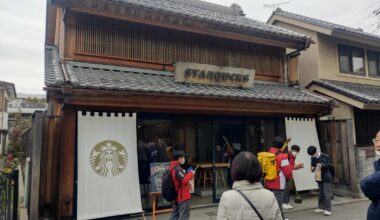 Found the best looking Starbucks in Kawagoe. Some other pics of the area. (7 pics)