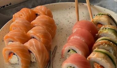 Sushi that’s almost to perfect to eat