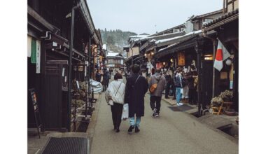 Walking around Takayama