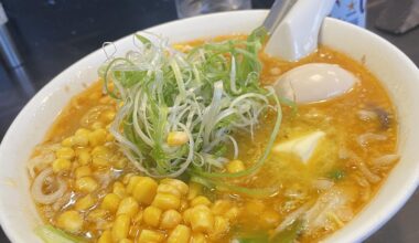 Miso ramen In sapporo