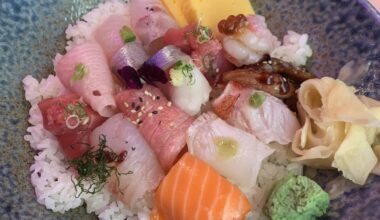 Best Chirashi- each piece is different and so so good