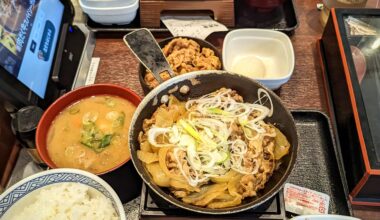 teppan beef lunch (all for under 9$ 👀🥰)