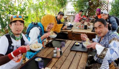 Udon "Maranic" event held in western Japan