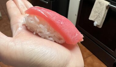 1st time making nigiri. How did I do?