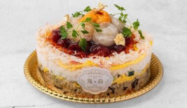 Colorful 'sushi cakes' in Tokyo's Ginza pander to sugar-averse palates - The Mainichi