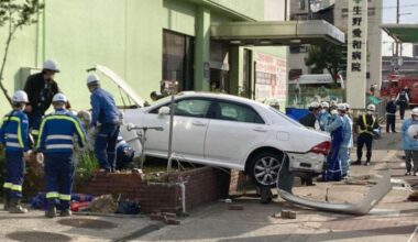 2 women dead after car crashes into hospital in Osaka