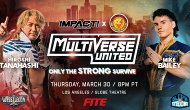 Ospreay officially off Multiverse United, Tanahashi to face Speedball