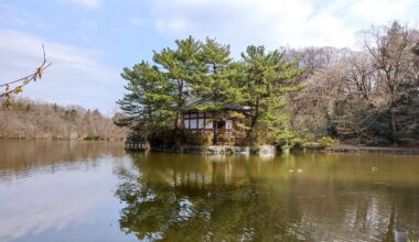 Itsukushima Shrine inside Shakujii Park, Nerima, Tokyo