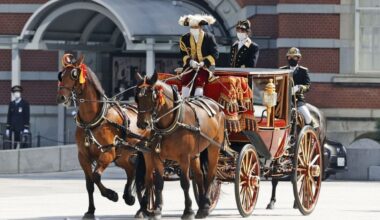 Carriages resume taking foreign envoys to emperor after COVID halt