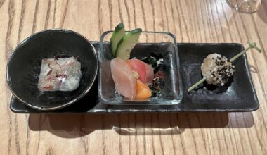 Sushi Kashiba Omakase (my first omakase ever)