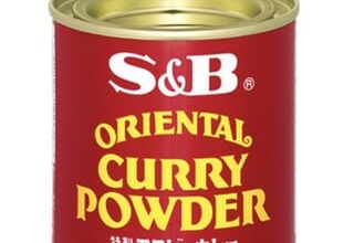 What’s the difference between the red and yellow tins of S and B curry powder?