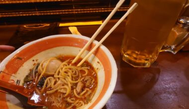 Post workout Ramen