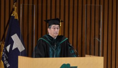 Nagoya Uni. graduates hear AI speech, real version stressing value of 'humanlike' mistakes - The Mainichi