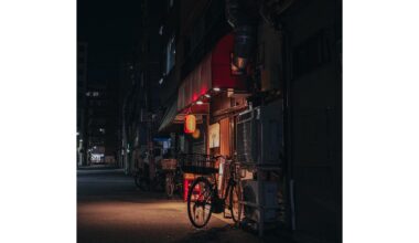 Late night walk in Tokyo