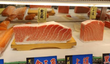 Otoro at Huaqiao Fish Market