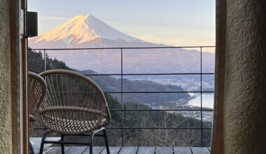 Out of this world accommodation in Kawaguchiko!