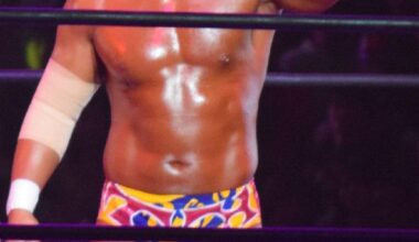 hey look everyone...... its....it's..... A Future NEVER openweight title holder its...it's.... TOMOAKI HONMA!!!!!