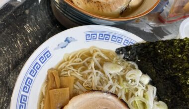 Homemade niboshi ramen & chashu