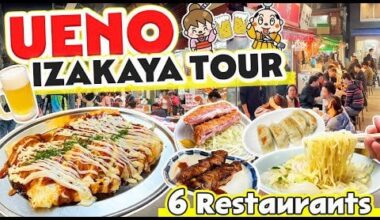 Ueno Tokyo Izakaya Street Food Tour / Japan