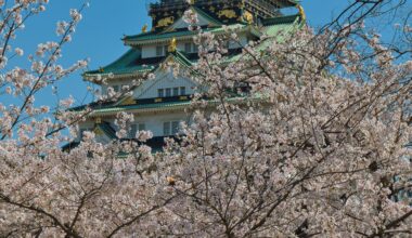 Osaka castle today