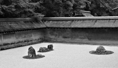 Rock garden at Ryōan-ji in Kyoto (2018)