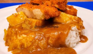 Crispy Chicken, Japanese Curry, and Rice