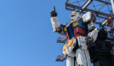 Gundam Factory - the life size RX-78 in Yokohama (March 2023)