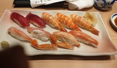 Sushi in narita airport (japan)