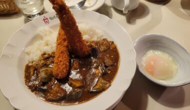 Curry Shop in Nagano City.