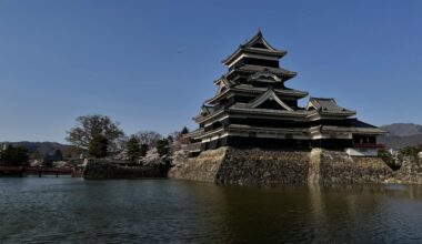 Matsumoto Castle, or Black Crow Castle is one of the only 12 still-standing samurai castles left in Japan. Absolutely stunning with the beauty and history.