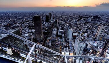 Shibuya Sky Sunset