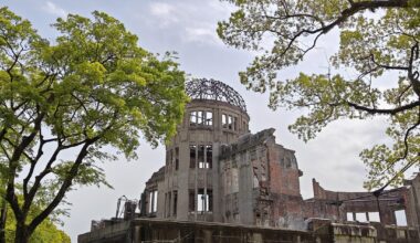 A view of A-bomb dome