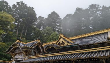 Roofs in Nikko