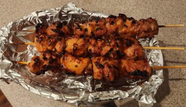 Homemade yakitori!