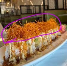 Where can I find those sweet potato chips on the top of the sushi? Or how can i make them