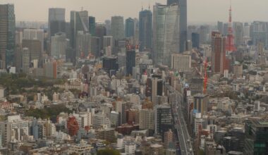 Court over the highway in Tokyo