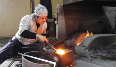 Forging Katana at Maikoya Kyoto