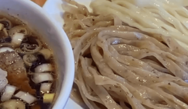 Tsukemen at Ramen Rikido in Gifu