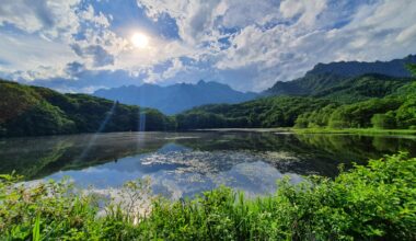 Lake Kagami, Nagano