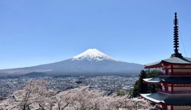 Mount Fuji in mint condition.