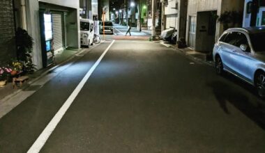 Evening at asakusabashi