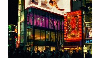 Shinjuku, Tokyo. Shot on film.