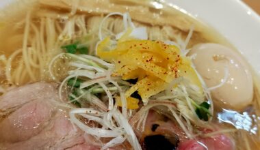 Yuzu shio truffle ramen