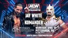 Jay White's AEW Dynamite Debut Match will be vs Komander.