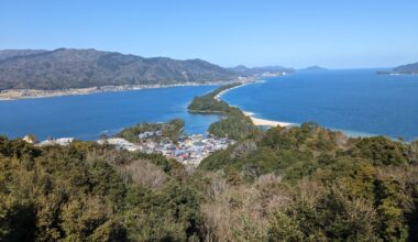 Amanohashidate in early March