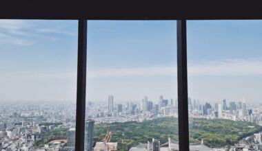 45th floor view over Tokyo :)