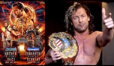 Kenny Omega addresses the IWGP US number one contenders tournament!